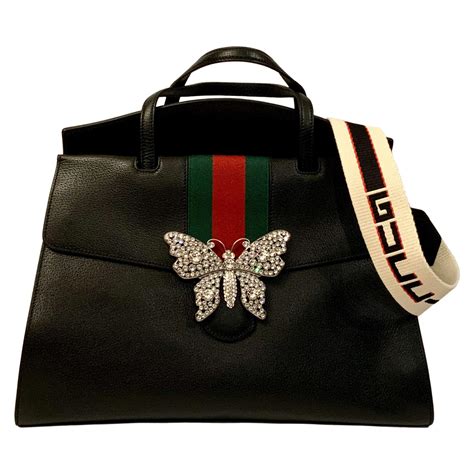 gucci bags with butterfly|gucci butterfly purse.